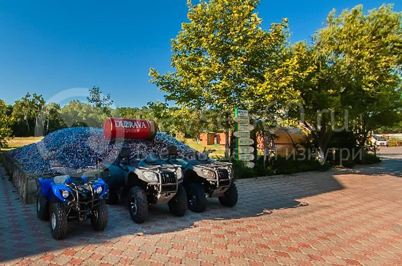 Стрелковый комплекс Дубрава, квадроциклы. фото